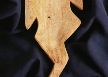 ARM-WOODEN SERVING TRAY